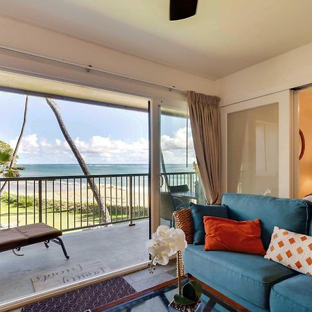 Waipouli Beachfront Condo With Balcony And Ocean Views Kapa'a Luaran gambar