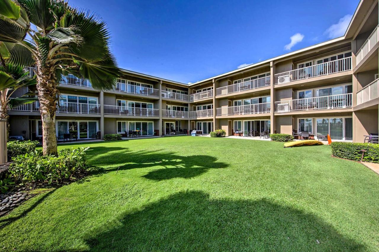 Waipouli Beachfront Condo With Balcony And Ocean Views Kapa'a Luaran gambar