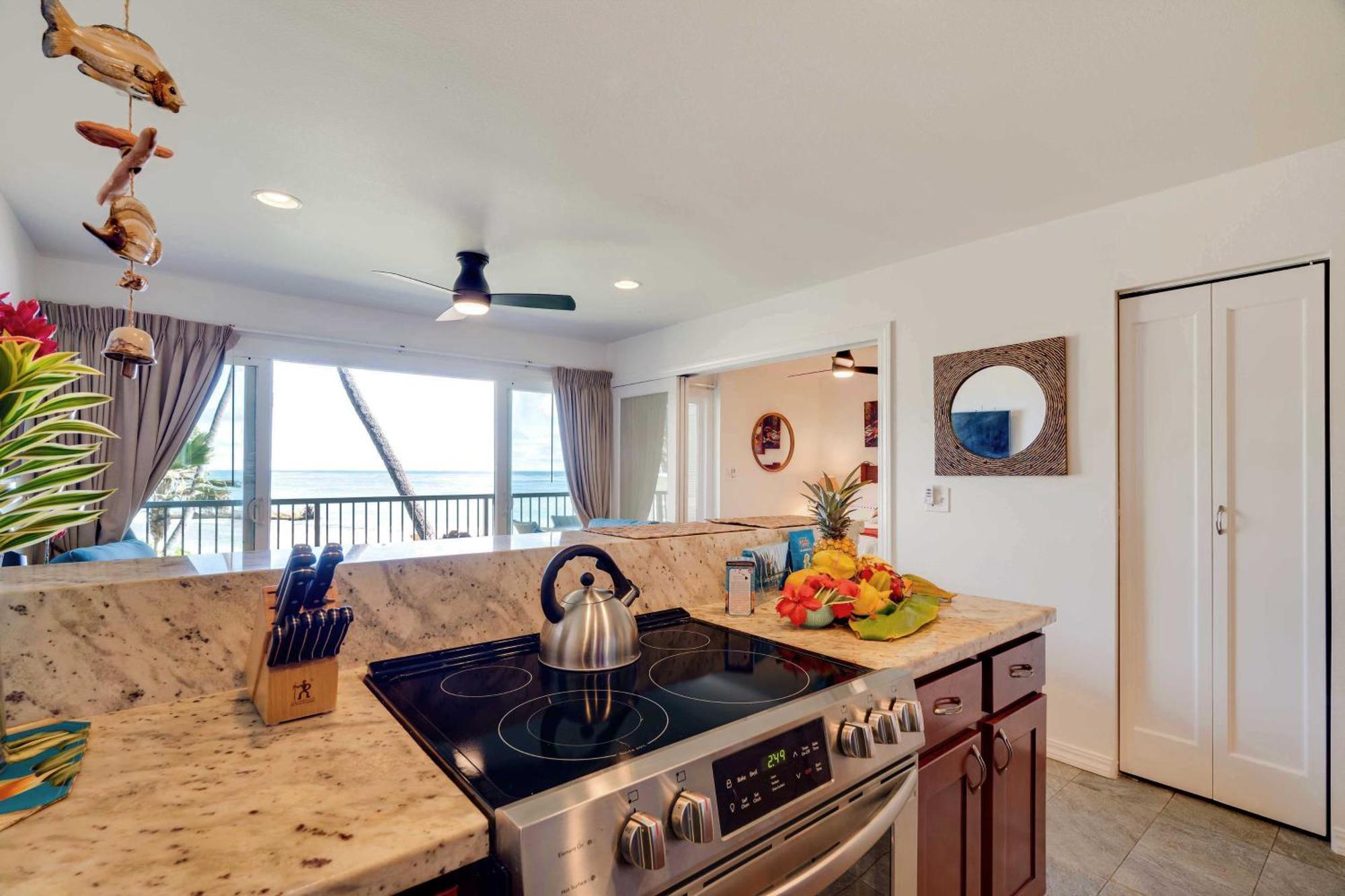 Waipouli Beachfront Condo With Balcony And Ocean Views Kapa'a Luaran gambar