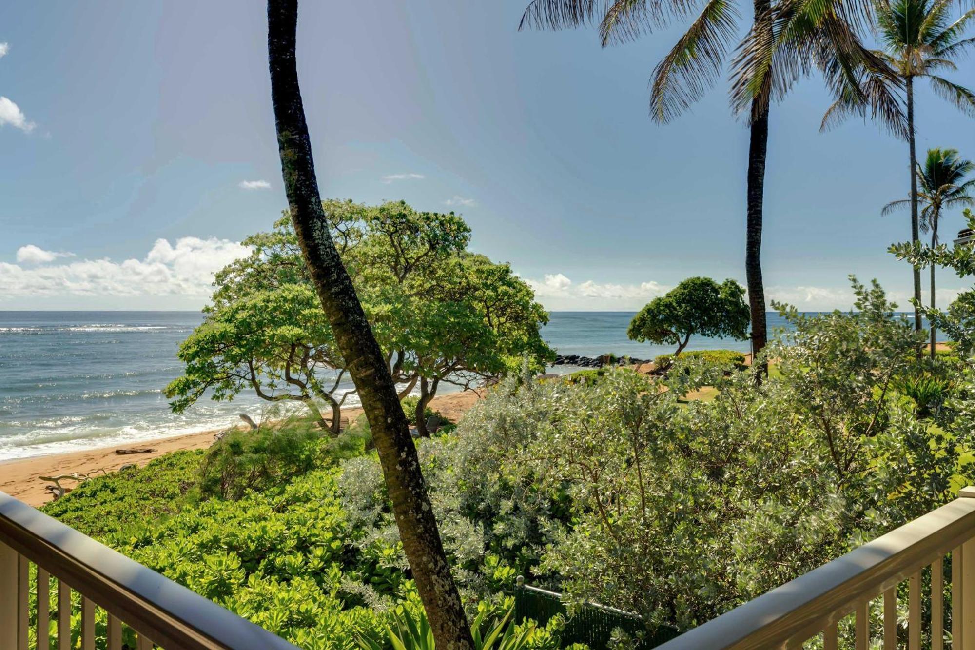 Waipouli Beachfront Condo With Balcony And Ocean Views Kapa'a Luaran gambar